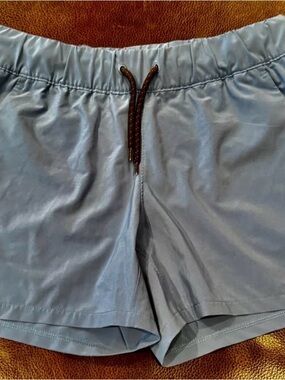 Free Fly Apparel Light Blue Athletic Shorts